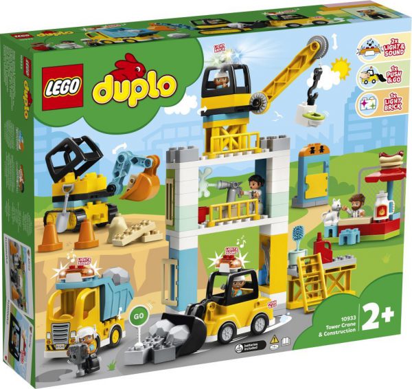 lego duplo Torenkraan & Bouwterrein °°