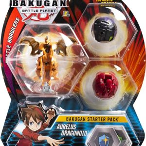 Bakugan 3 pack Aurelius Dragonoid