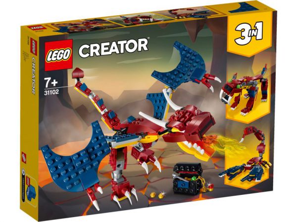 lego creator Vuurdraak