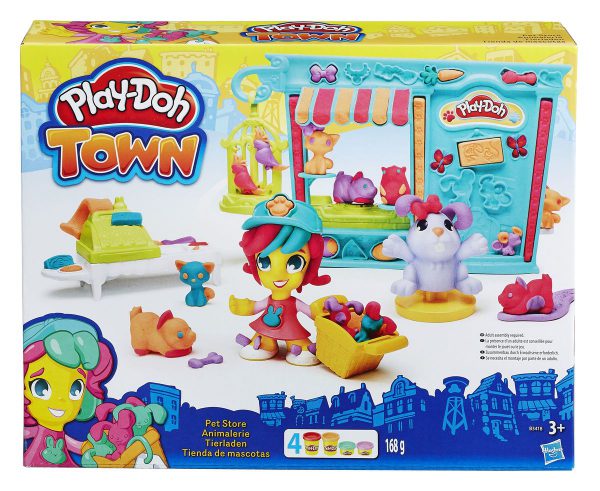 creatief play doh town pet store