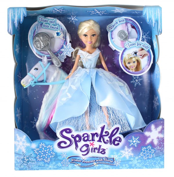 sparkle girlz winter princess+paard