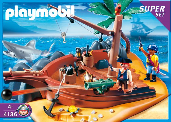 playmobil piraten eiland super set