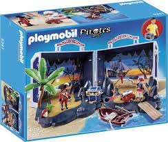 playmobil piraten eiland koffer