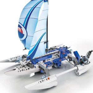 clementoni construction trimaran+jetski