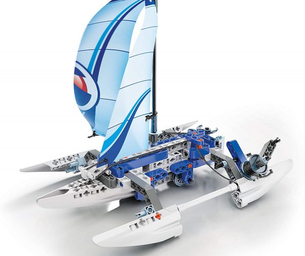 clementoni construction trimaran+jetski