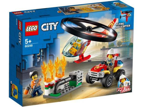 lego city Brandweerhelikopter reddingsoperatie