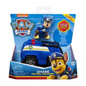 PAW Patrol: La Pat' Patrouille - Peluche Chase Dino Rescue - 29cm - Qualité  super soft