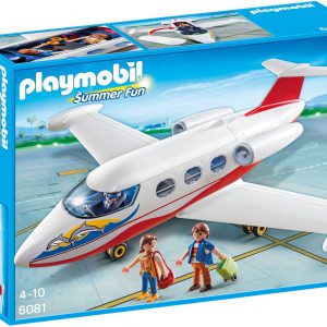 playmobil vliegtuig milliardairs met prive piloot