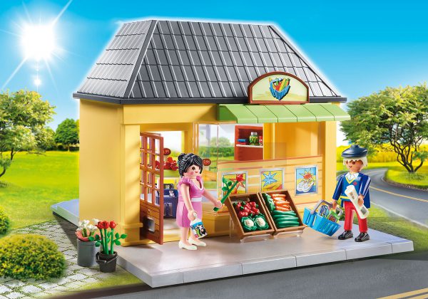 playmobil  city life voedingswinkel