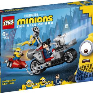 lego Minions - Enerverende motorachtervolging