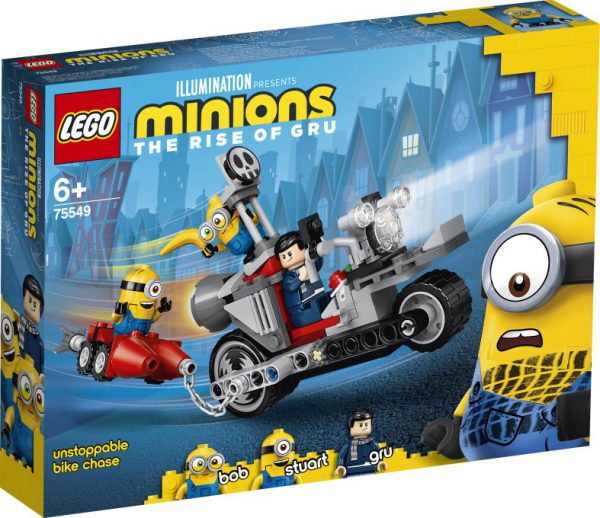 lego Minions - Enerverende motorachtervolging