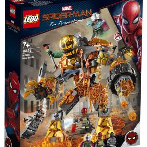 lego Spiderman - Molten Man duel