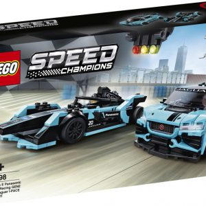 lego speed Formula E Panas Jaguar Racing GEN2 car & Jaguar