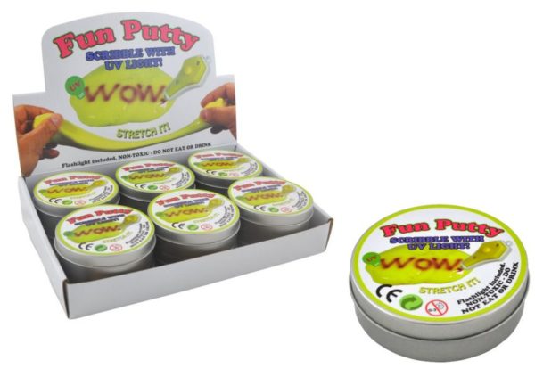 fun putty w uv light