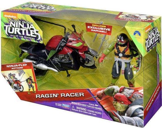 boys ninja turtles vehicle ragin racer