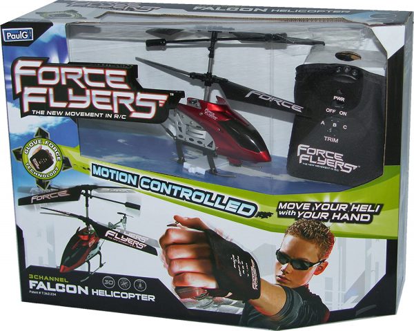 RC helicopter  falcon rood