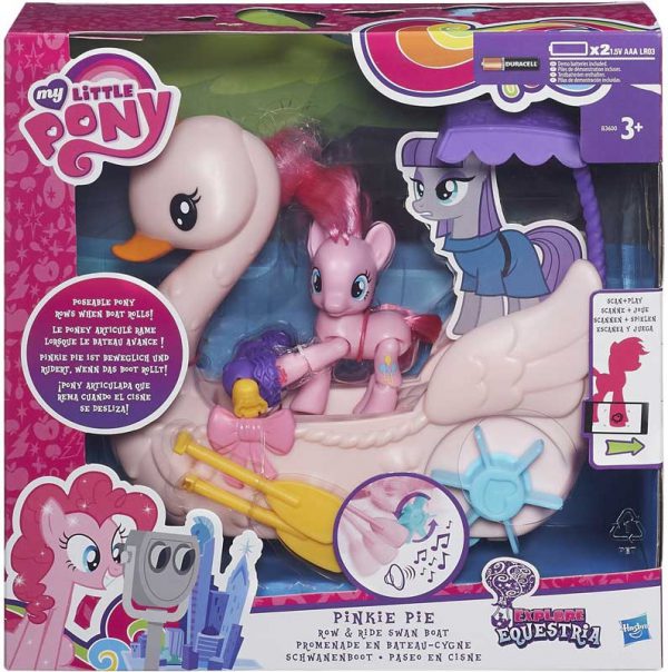 My Little Pony Pinky Pie Row & Ride Swan boat