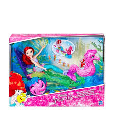 Disney Princess Ariel et son hippo-carosse