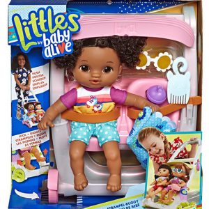 POP BABY ALIVE LITTLES ROLL N KICK STROLLER ASST