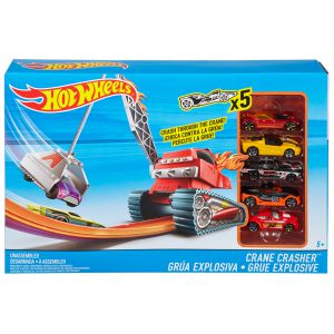 hot wheels crane crasher