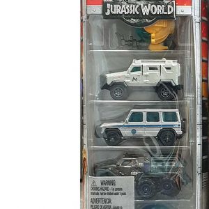 matchbox 5 pack jurrassic world transport team