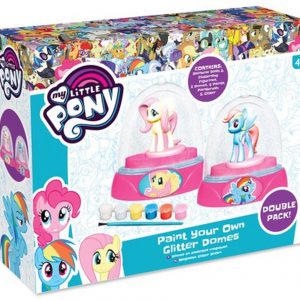 my little pony paint your own glitter domes