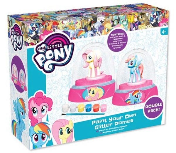 my little pony paint your own glitter domes